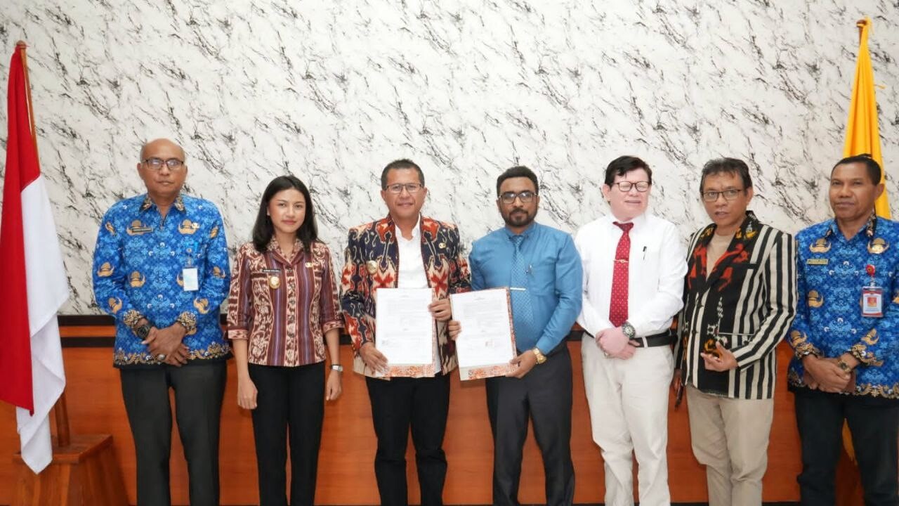 Bupati Kupang Yosef Lede Luncurkan 7 Aplikasi Pelayanan dan Kinerja ASN di Kabupaten Kupang